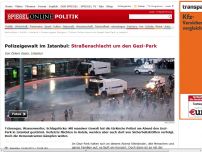 Bild zum Artikel: Polizeigewalt im Gezi-Park: 'Das ist wie im Krieg'