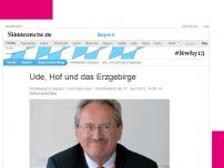 Bild zum Artikel: Wahlkampf in Bayern: Ude, Hof und das Erzgebirge