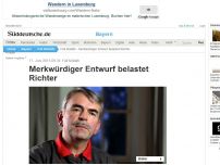 Bild zum Artikel: Fall Mollath: Merkwürdiger Entwurf belastet Richter