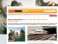 Bild zum Artikel: Hitze in Deutschland: Bahn stoppt Züge wegen defekter Klimaanlangen