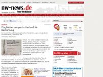 Bild zum Artikel: Herford: Flugblätter sorgen in Herford für Bestürzung