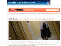 Bild zum Artikel: WHO-Studie: Jede dritte Frau wird Opfer körperlicher Gewalt