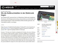 Bild zum Artikel: Geplante Obsoleszenz: Wo die Sollbruchstellen in der Elektronik liegen