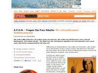 Bild zum Artikel: S.P.O.N. - Fragen Sie Frau Sibylle: Wir schweißnassen Selbstausbeuter