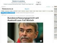 Bild zum Artikel: Post aus Karlsruhe für Justizministerin Merk: Bundesverfassungsgericht will Auskunft zum Fall Mollath
