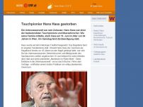 Bild zum Artikel: Tauchpionier Hans Hass gestorben