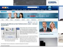 Bild zum Artikel: Hier: Sind SIE betroffen? Facebook gibt Millionen Daten weiter