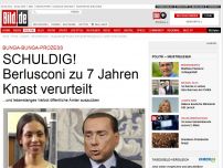 Bild zum Artikel: Bunga-Bunga-Urteil - Verliert Silvio Berlusconi heute seine Ehre?