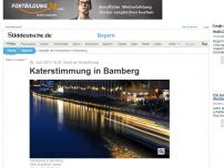 Bild zum Artikel: Streit um Ruhestörung: Katerstimmung in Bamberg