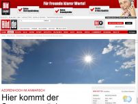 Bild zum Artikel: Azorenhoch - Hier kommt der Sommer zurück