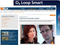 Bild zum Artikel: Russische Spionin - 
Chapman will Snowden heiraten