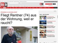 Bild zum Artikel: Prozess um Mietvertrag - Fliegt Rentner (74) raus, weil er raucht?