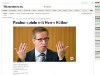 Bild zum Artikel: IW-Studie zu Parteiprogrammen: Rechenspiele mit Herrn Hüther