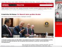 Bild zum Artikel: Friedrichs US-Reise: Zu Besuch beim großen Bruder