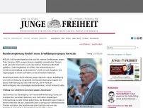 Bild zum Artikel: Bundesregierung fordert neue Ermittlungen gegen Sarrazin