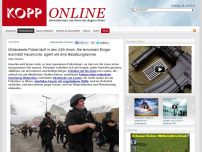 Bild zum Artikel: Militarisierte Polizei luft in den USA Amok: Sie terrorisiert Brger, erschiet Haushunde, agiert wie eine Besatzungsarmee (Zeitgeschichte)