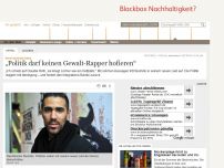 Bild zum Artikel: Neues Bushido-Video: „Politik darf keinen Gewalt-Rapper hofieren“