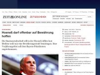 Bild zum Artikel: Steuerskandal: 
			  Hoeneß kann offenbar auf Bewährung hoffen