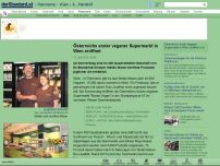 Bild zum Artikel: Wien-Mariahilf - Österreichs erster veganer Supermarkt in Wien eröffnet
