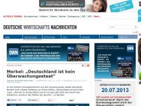 Bild zum Artikel: Merkel: „Deutschland ist kein Überwachungsstaat“
