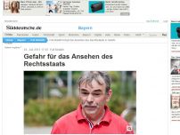 Bild zum Artikel: Fall Mollath: Gefahr für das Ansehen des Rechtsstaats