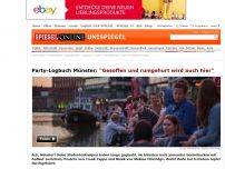 Bild zum Artikel: Party-Logbuch Münster: 'Gesoffen und rumgehurt wird auch hier'