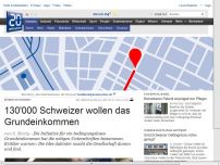 Bild zum Artikel: Hürde genommen: 130'000 Schweizer wollen das Grundeinkommen