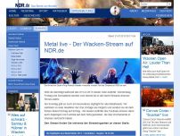 Bild zum Artikel: Metal live - Der Wacken-Stream auf NDR.de
