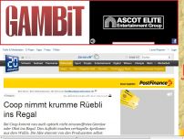 Bild zum Artikel: «Ünique»: Coop nimmt krumme Rüebli ins Regal