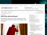 Bild zum Artikel: NSA-Überwachung: 
			  Seid keine Merkel-Bürger!