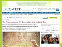 Bild zum Artikel: Umfrage: Das sind die neuen Statussymbole der Deutschen