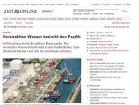 Bild zum Artikel: Fukushima: 
			  Verstrahltes Wasser bedroht den Pazifik