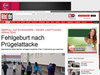 Bild zum Artikel: In Brandenburg - Islamisten verprügeln Schwangere! Fehlgeburt!