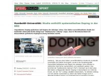 Bild zum Artikel: Humboldt-Universität: Studie enthüllt systematisches Doping in der BRD