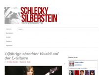 Bild zum Artikel: 14jährige shreddet Vivaldi auf der E-Gitarre