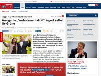 Bild zum Artikel: Ökos wollen fleischlosen Tag für Deutsche - Veggie-Tag, Tüten-Abgabe, Tempolimit: „Arrogante Verbotsmentalität“ ärgert Ur-Grüne