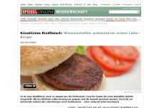 Bild zum Artikel: Künstliches Rindfleisch: Wissenschaftler präsentieren ersten Labor-Burger