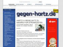 Bild zum Artikel: Hartz-IV-Regelsatz zu niedrig für Stromkosten