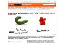 Bild zum Artikel: Studentische Werbekampagne 'Ugly Fruits': Kauf mich, ich bin ein Erdbärchen