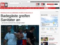 Bild zum Artikel: Columbiabad in Berlin - Badegäste greifen Sanitäter an!