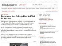 Bild zum Artikel: Arbeitsministerium: 
			  Bemerkung über Nebenjobber löst Wut im Netz aus