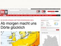 Bild zum Artikel: Wieder Sommer-Wetter - Ab Donnerstag macht uns Dörte glücklich