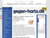 Bild zum Artikel: Hartz IV reicht nicht für Lebensmittel