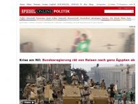 Bild zum Artikel: Krise am Nil: Bundesregierung gibt Reisewarnung für ganz Ägypten heraus