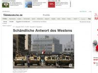 Bild zum Artikel: Gewalt in Ägypten: Schändliche Antwort des Westens