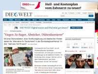 Bild zum Artikel: AfD-Wahlkampfauftakt: 'Gegen Ja-Sager, Abnicker, Diätenkassierer'