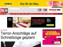 Bild zum Artikel: Al-Qaida - Terror-Anschläge auf Schnellzüge geplant