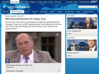 Bild zum Artikel: ARD-Sommerinterview mit Gregor Gysi