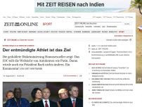 Bild zum Artikel: Internationales Olympisches Komitee: 
			  Ziel ist der entmündigte Athlet