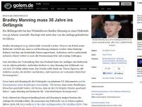 Bild zum Artikel: Whistleblower-Prozess: Bradley Manning muss 35 Jahre ins Gefängnis